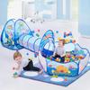 Kids Tent Ball Pool Balls Portable Baby Playground Playpen Children Large Pit with Tunnel Baby Park Camping Pool Baby Play House