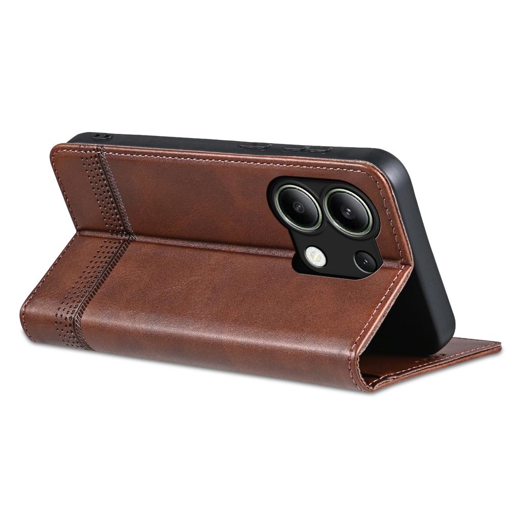 AZNS For Xiaomi Redmi Note 13 4G Wallet Case Leather Phone Cover   Supplier