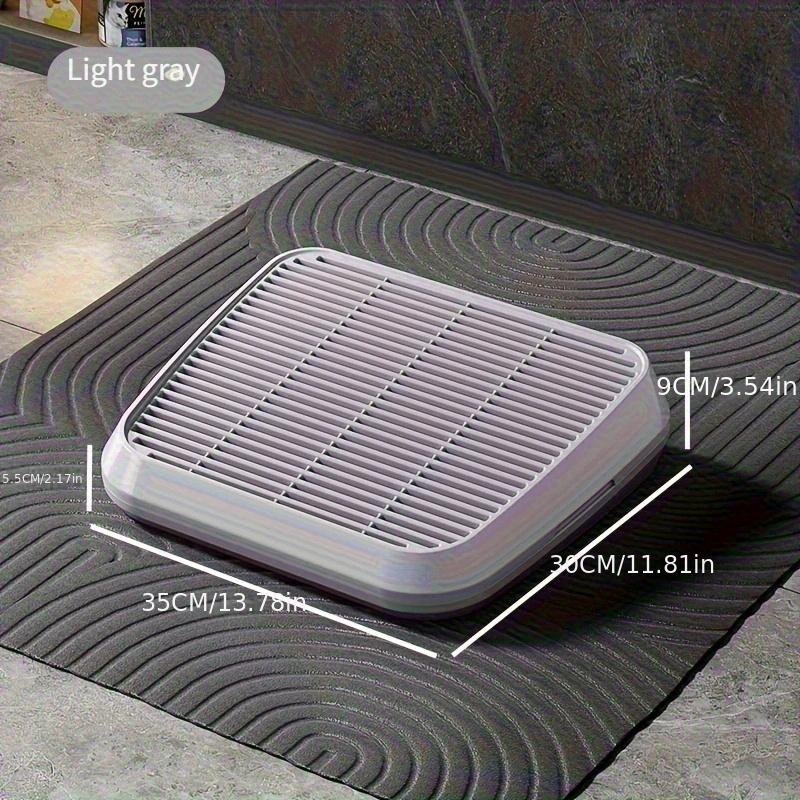 

Double-Layer Design Pet Litter Mat, Leak-Proof Non-Slip Litter Mat for Cat & Dog Toilets, Durable Easy To Clean Pet Litter Mat