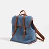 2025 Summer New Niche Handheld Fashion Commuter Large Capacity Backpack Denim Canvas Briefcase Laptop Bag