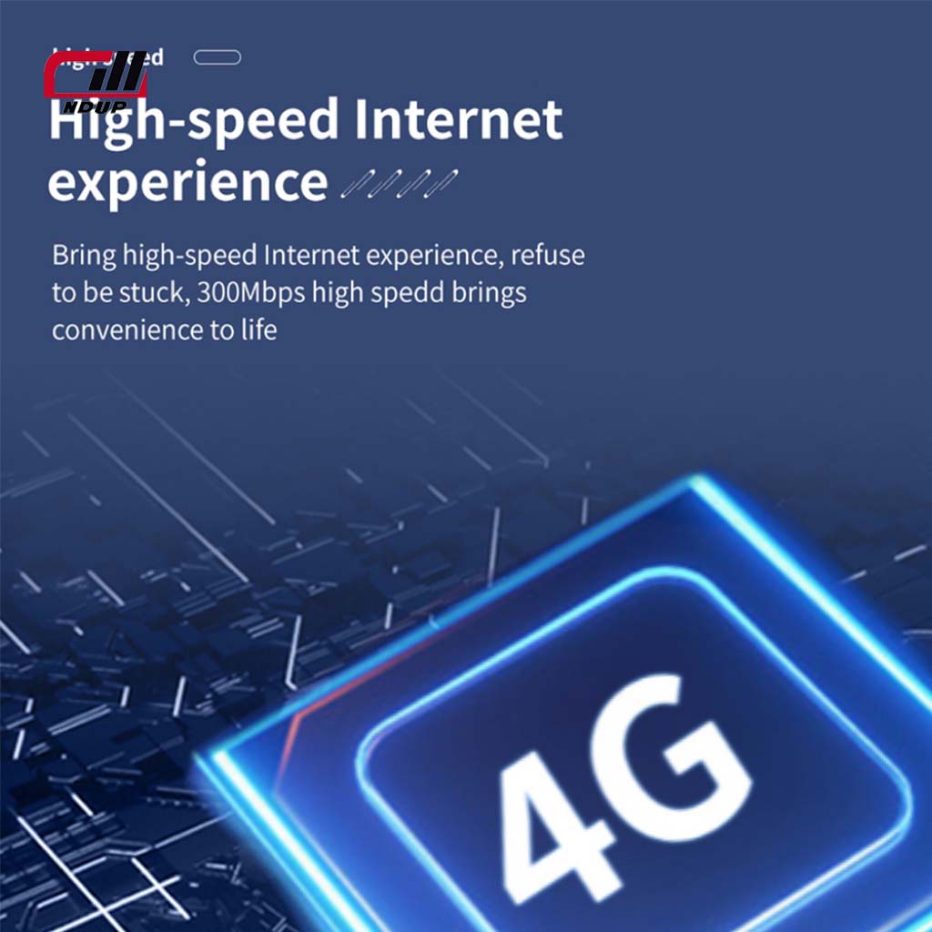 4G Home Router NDUP B625 Supports SIM Card Optional Battery