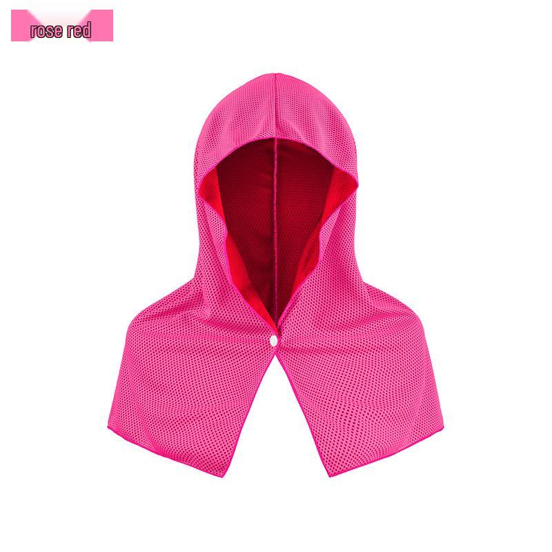 Quick-Dry Sun Protection Hoodie Towel for Beach, Gym, and Sports