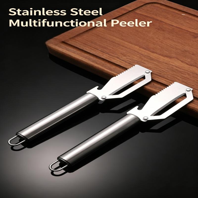 Multi-Functional Vegetable Peeler For Kitchen, Ultra-Sharp Stainless Steel Blade Bottle Opener, For Vegetables Or Fruits