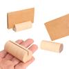 Business Card Holder Organizer Office Desk Display Stand Memo Counter Accessories Tabletop Shelf Home Wooden Card Holder Storage