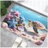 Cartoon Turtle Pattern New Entrance Floor Mat Bathroom Absorbent Foot Door Mat Anti Slip Door Mat Decoration