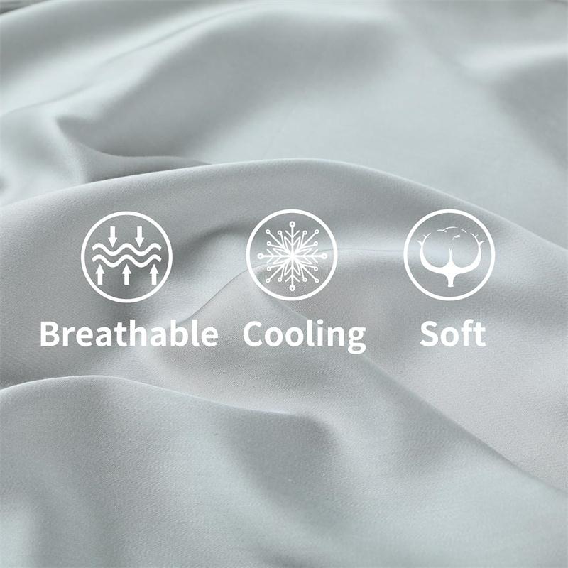 Hochwertiges Spannbettlaken Bambus-Matratzenbezug mit Gummizug Doppel- King- Queen-Size-Bettlaken 90/120/200 Spannbettlaken