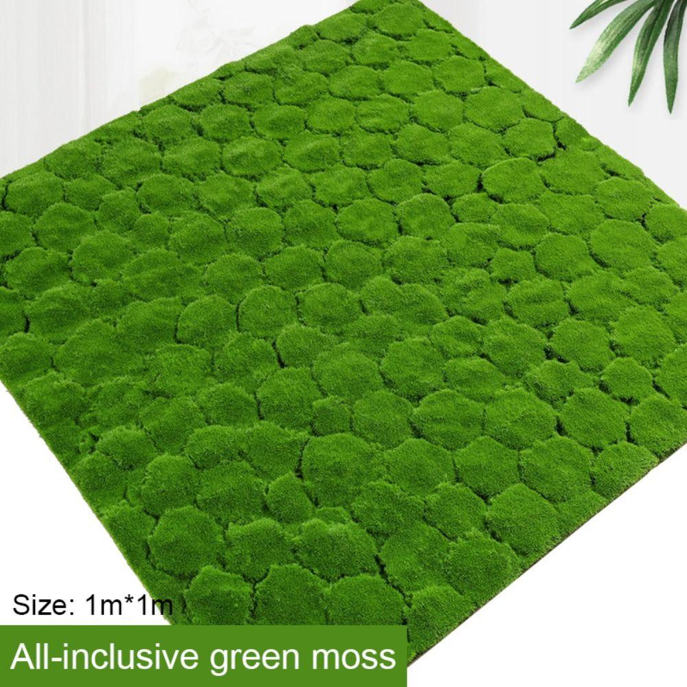 Landscap Wedding Decoration Floral Arrangements Fake Rock Moss Artificial Grass Artificial Plants