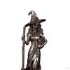 Witch Pentacle Statue Figurines Woman Decorative Sculptures for Hotel Bar Decoration