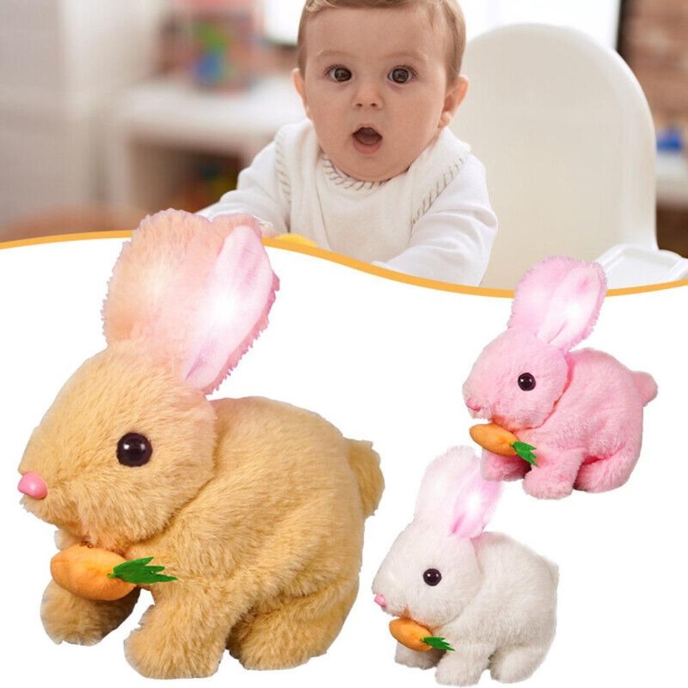 Easter Rabbit My Realistic Bunny Toy Lifelike Vitality Bliss Bunny Cute Plush Bunny Doll  Children