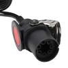 7 Way Coiled Trailer Cord Enhanced Performance Water Resistant Dust Proof Electrical Power Coil Cable Wire for RV Towed Vehicle