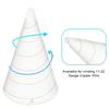 Essential Gardening Tool Reusable Gardening Wire Antenna Jigs White Spiral Coil Wire Winding Fibonacci Coil Winding Jig