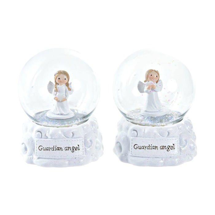 Boule de Noël - DKD Home Decor - Blanc - Résine et verre - 50,08x38,57x37,43 cm - Originalité