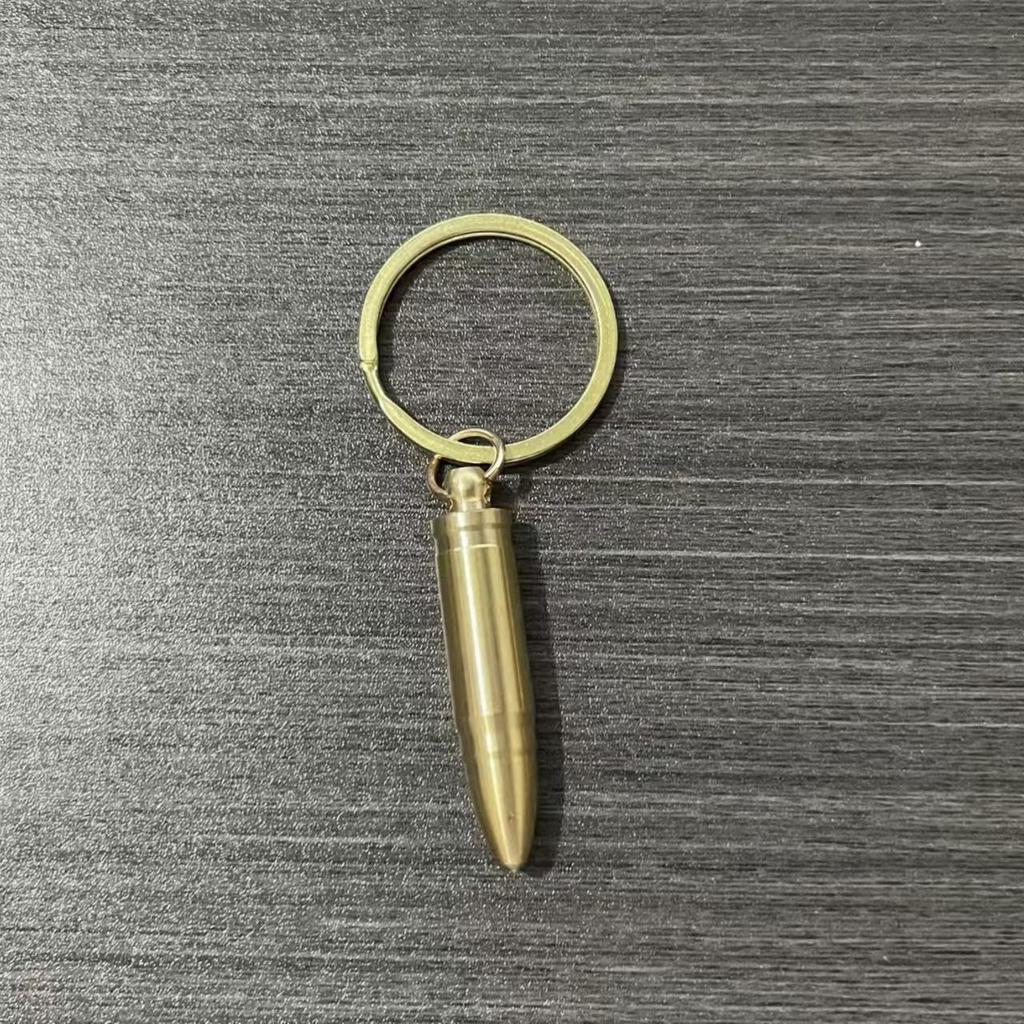 Messing-Kugel Handgemachtes Mini-Messer Schlüsselanhänger Anhänger