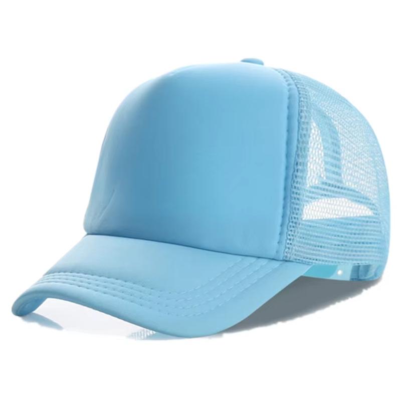 Czapka unisex Casual Plain Mesh Baseball Cap Regulowane czapki typu snapback dla kobiet mężczyzn Hip Hop Trucker Cap