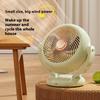 2025 New Shake Head Mini Fan Charging version with long battery life Portable small fan desktop USB desktop fan rechargeable