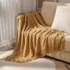 Knitted Nordic Wool Blanket - Sofa Throw & Bed Cover for Winter Naps
