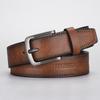 Men'S Belt Alloy Pin Buckle Belt Classic Casual Belt Men'S Belt