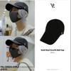[USED] VARZAR 636 Authentic Bazar Black Cap with Gold Studs