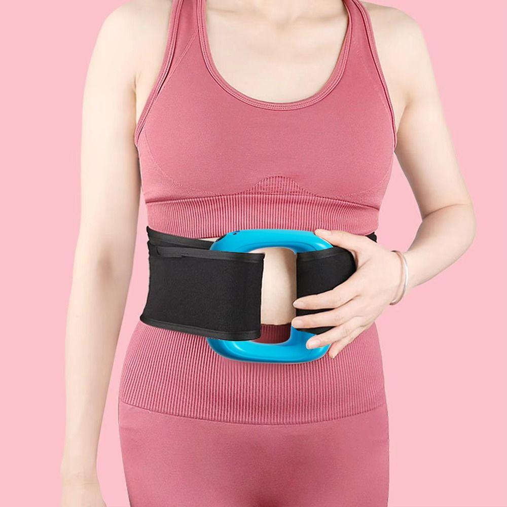 Portable Multifunctional Fascial Massage Ring Handheld Vibration Massager Belt Slimming Belt Relaxation