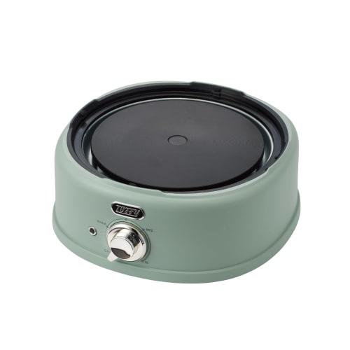 Toffy K-HP4 2-Way Electric Multi-Pot, 7-in-1, with Built-in Heater, Boil, Bake, Steam, Stir-Fry, and Cook Rice, Compact, Approx. 1.6L Capacity, Glass