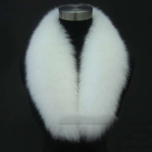 Natural Raccoon Fur Collar Scarf Genuine Fur Scarves Shawl Neck Warmer Fur Square Collar Women Long Scarf Winter Fox Fur Collar