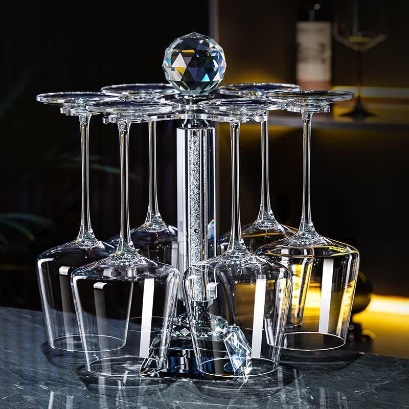 UOSO Crystal Burgundy Wine Glass Set with Decanter