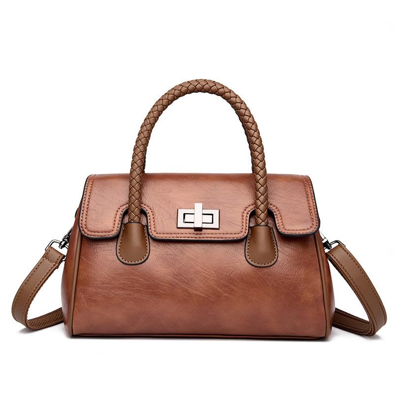 New Korean Women's Bag Middle-aged Women's Bag Fashionable Handbag Women's Fashion Versatile Crossbody Bag Women