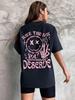 Women's Versatile Cotton Top Fashion Printing Comfortable T-Shirts Women’s