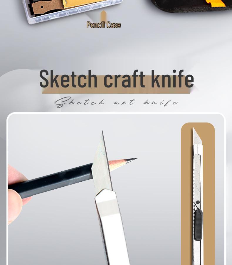 Professional Sketch & Charcoal Pencil Set for Students & Beginners