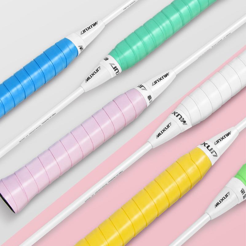 High Quality Badminton Overgrip Badminton Racket Non-Slip Sweat-Absorbent Cushioning Grip Tape For Badminton Squash