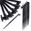 Length 30cm Spiked Spray Nozzle Bracket Rod 6mm Interface To 4/7mm Hose Barb Sprayer Head Holder Garden Irrigation Tool 5/50Pcs