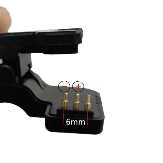 2/3-pin 4/5/6mm Bærbar Smart Armbåndsklokke Ladekabel Adapter Laderklemme