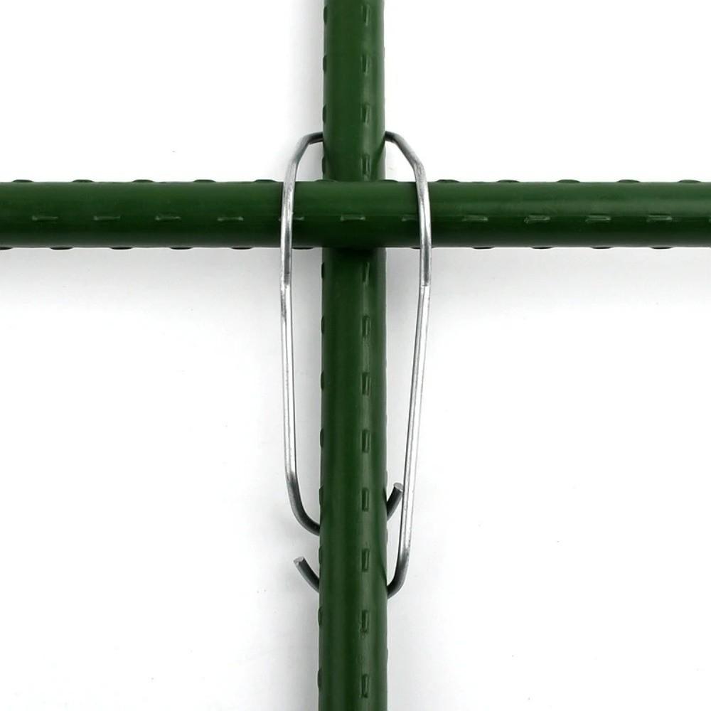 30Pcs Iron Plant Trellis Connecting Buckles 11/16/20 MM Plant Connector Clip  Garden Greenhouse