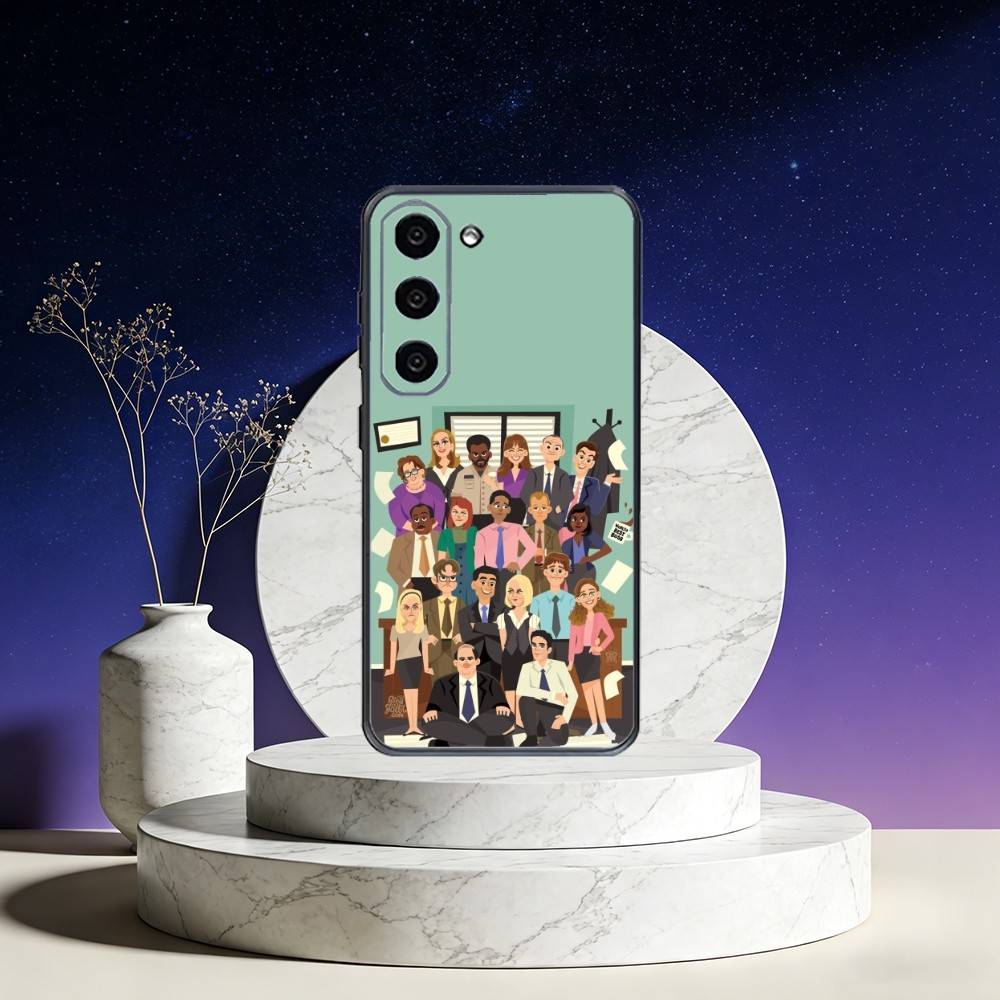

The O-Offices Hot Tv Show Phone Case For Samsung Galaxy A73,A72,A71,A70,A53,A52,A51,Others Soft Black Cover Samsung a22 5g
