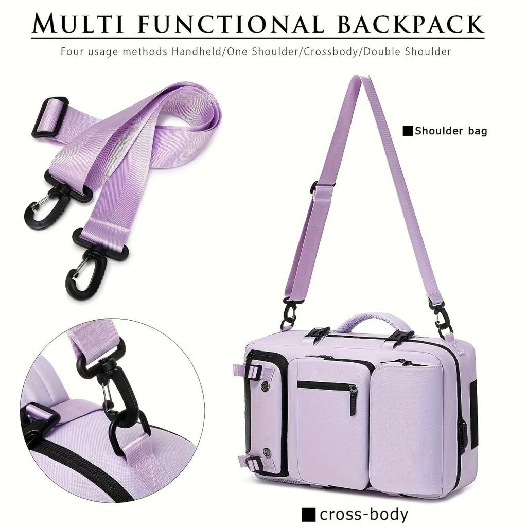 FRN 2025 Neuer wasserdichter 3-in-1 Outdoor-Reiserucksack 15.6.16 Zoll Multifunktions-Laptop-Rucksack