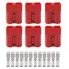 For Anderson Style Plug Connectors for Solar Caravan 6AWG 50AMP Pack of 6