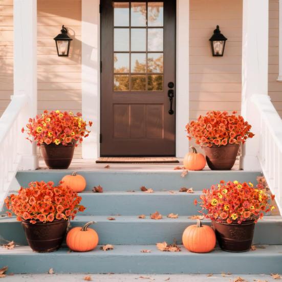 Sztuczny Kwiat Dekoracyjny Jasny Kolor Wielokrotnego Użytku Realistyczny Nie Wymaga Pielęgnacji Nie Wymaga Podlewania Nie Blaknie Sztuczny Kwiat Dekoracja Weselna Imprezowa