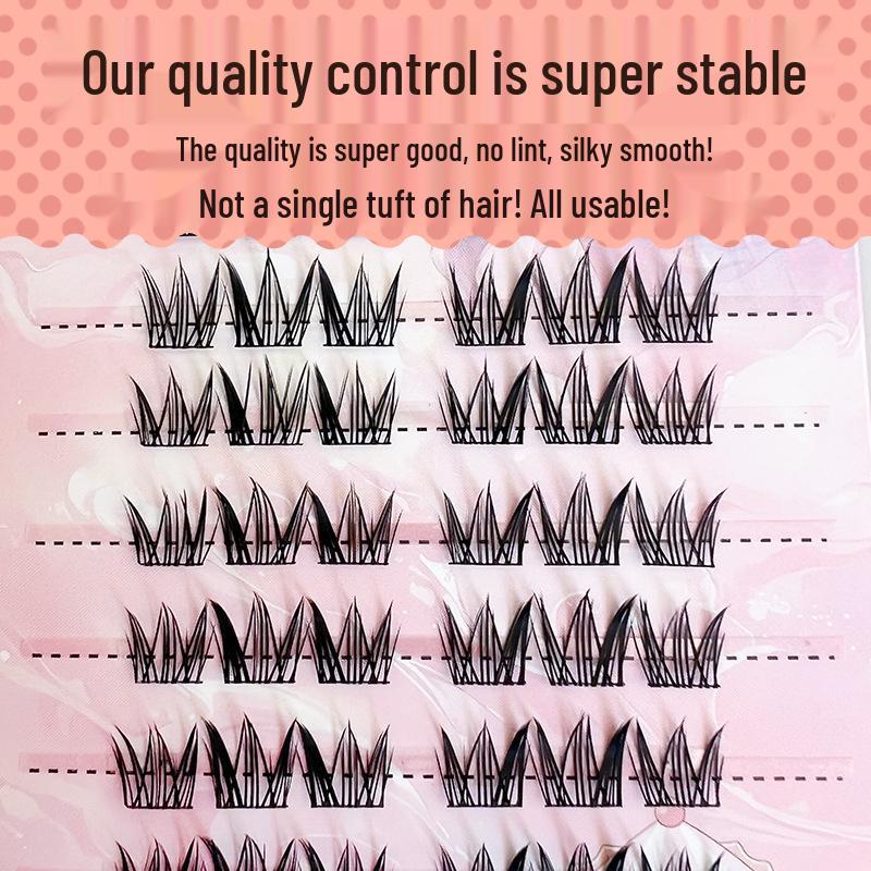 Moon Lady Daisy Cartoon Dog Series Thick False Eyelashes - Daily Photogenic & Beginner-Friendly