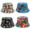 Super Mario Anime Spiel Mario Print Fischerhut Unisex Sonnenschutz Bucket Hat