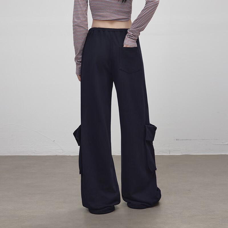 UNIFREE Women's American Retro Loose Cargo Sweatpants