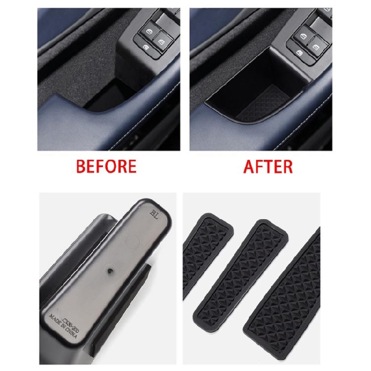 Automobile Side Panel Organizers Convenient Vehicle Door Pocket Expansion Pair for Auto CX30 Left Hand Drive Version