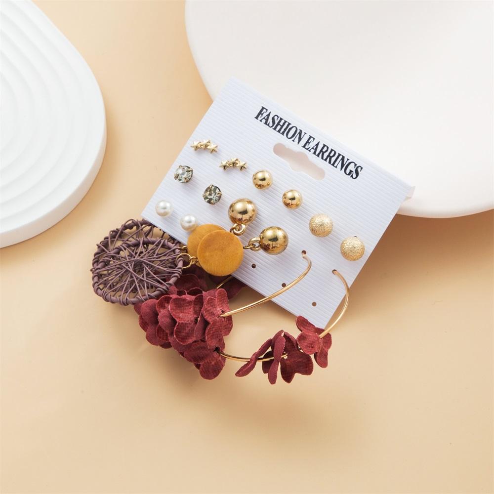 

Винтажные женские серьги-капли, комплект богемных акриловых кисточек, длинные серьги с подвеской, геометрические украшения, подарок на вечеринку