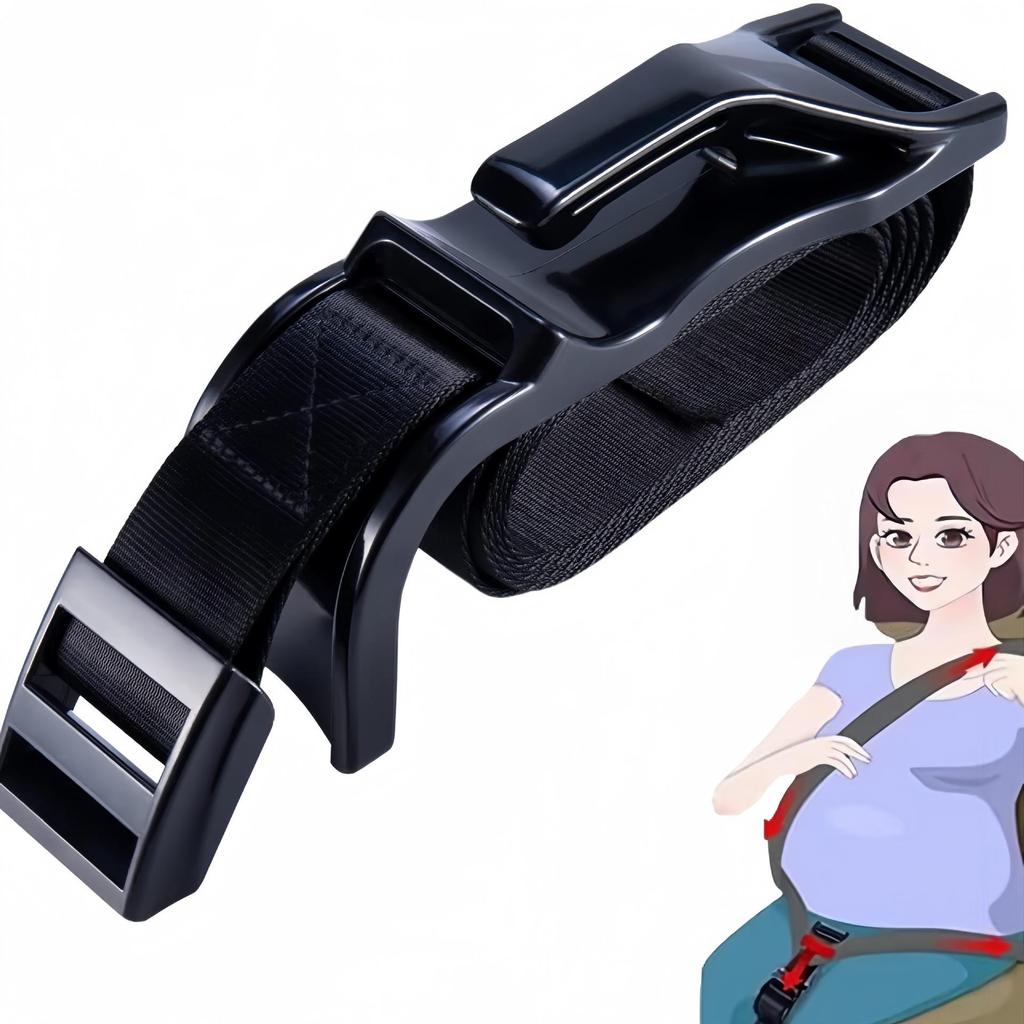 Universal Pregnancy Seat Belt Adjuster - Comfort and Safety for Pregnant Drivers