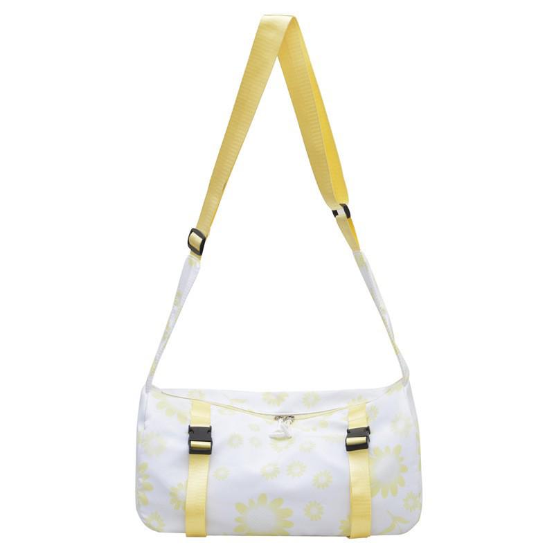 Lightweight Large Capacity Cow Print Travel Duffle Bag for Short Business Trips and Gym Use