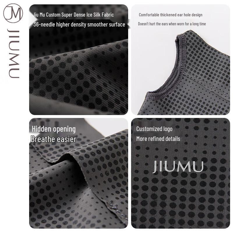 JIUMU Men's Ice Silk Sun Protection Face Mask
