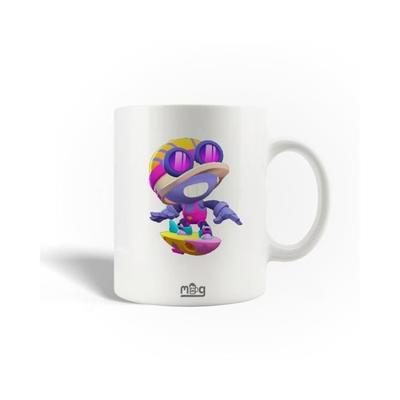 Ceramic Mug - Brawl Stars - Carl - 30cl - Dishwasher Safe - White