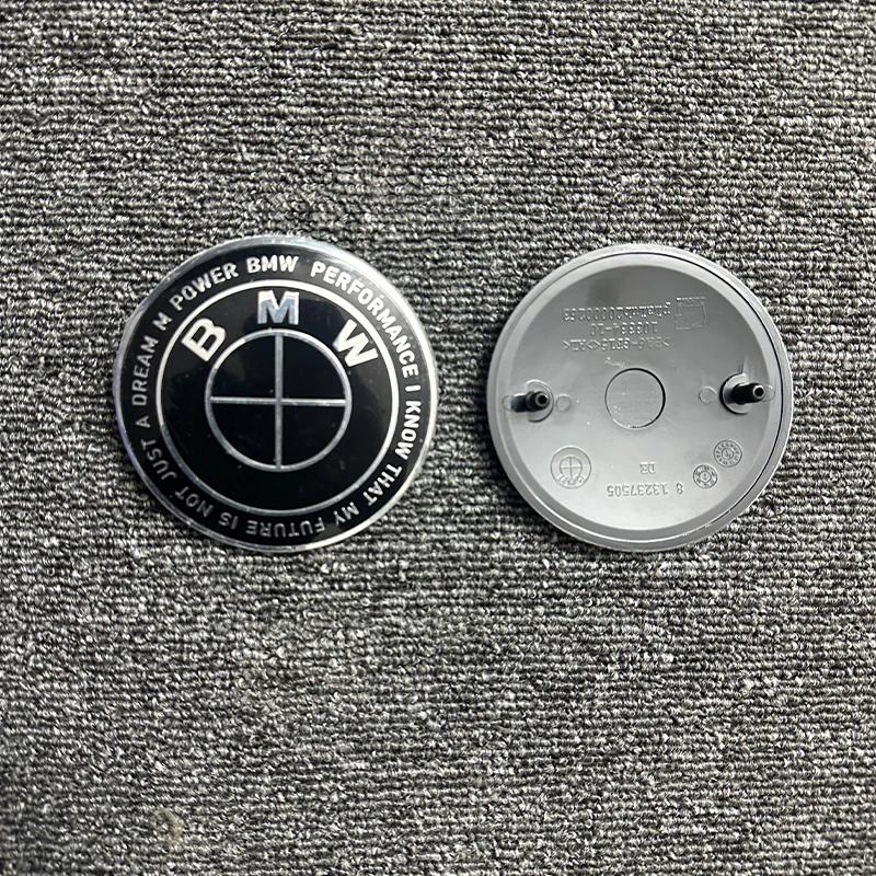 

1PC Sticker Emblem 82mm 74mm Hood Front Rear Trunk Logo For Bmw E36 F20 E91 E53 E46 E39 E38 E90 E60 X1 X3 X5 X6 X7 74mm