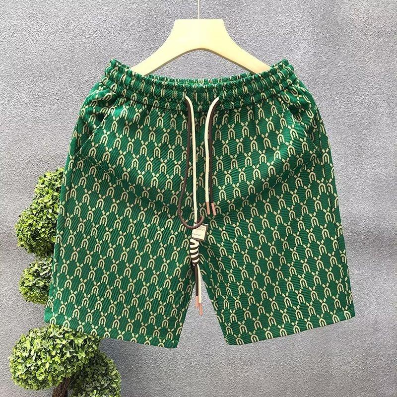 

Высококачественные мужские шорты, летние спортивные шорты, модные зеленые шорты, мужская одежда для улицы, уличная одежда S зелёный