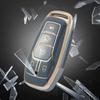 Car Key Cover Case for Ford Fusion Mondeo Mustang F-150 Explorer Edge 2015 2016 2017 2018 Car Styling Key Protection Keychain