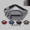 New Fanny Pack Men's Casual Versatile Large-capacity Outdoor Sports Mobile Phone Bag Anti-splashing Water and Wear-resistant Cash Register Change
